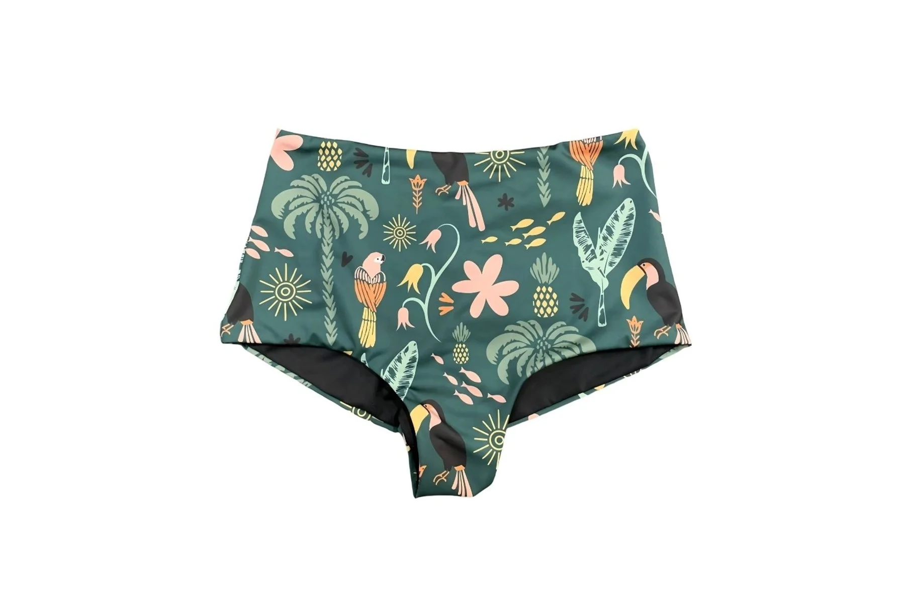High Waisted Tropical Bottom