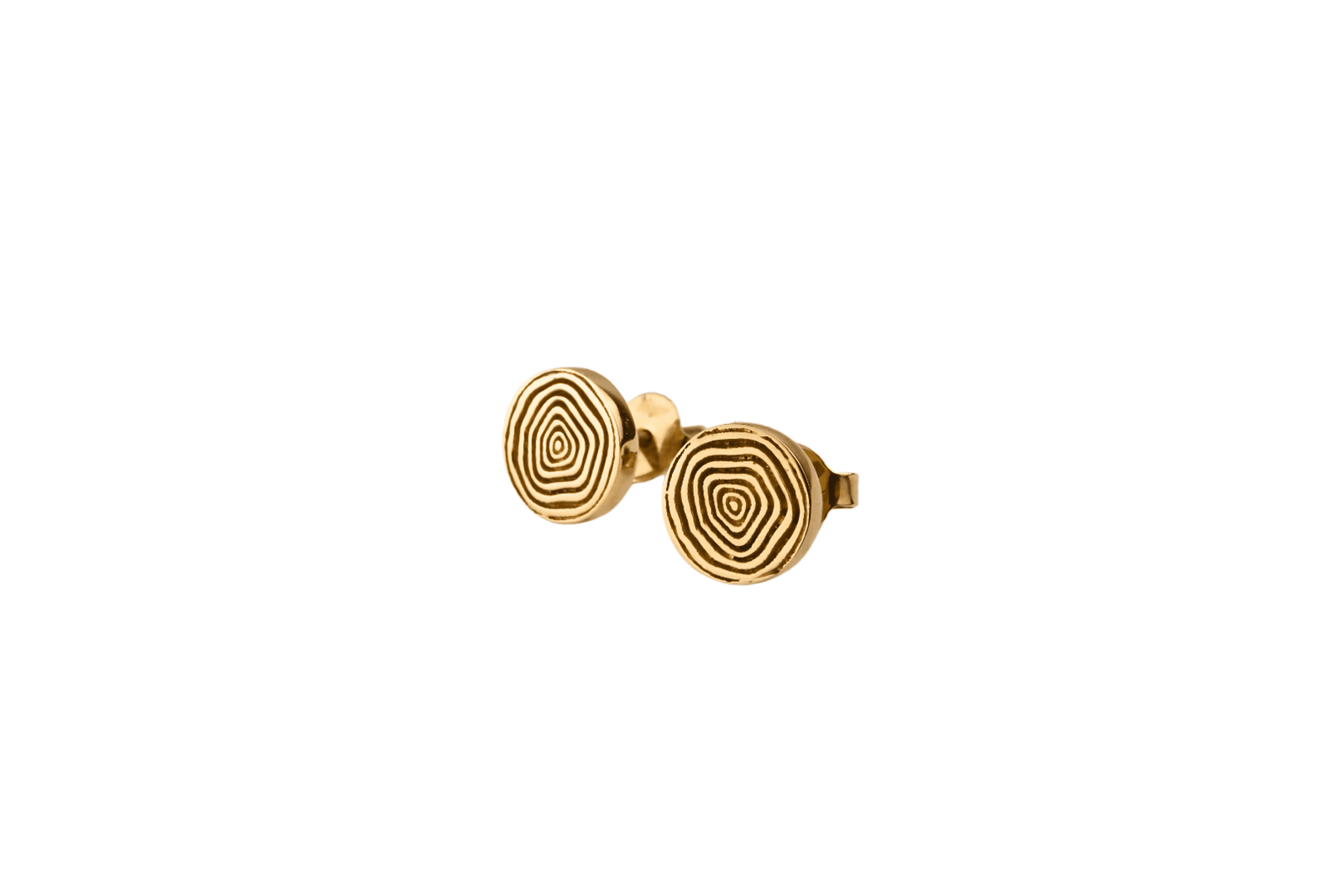 Gold Vermeil Life Studs