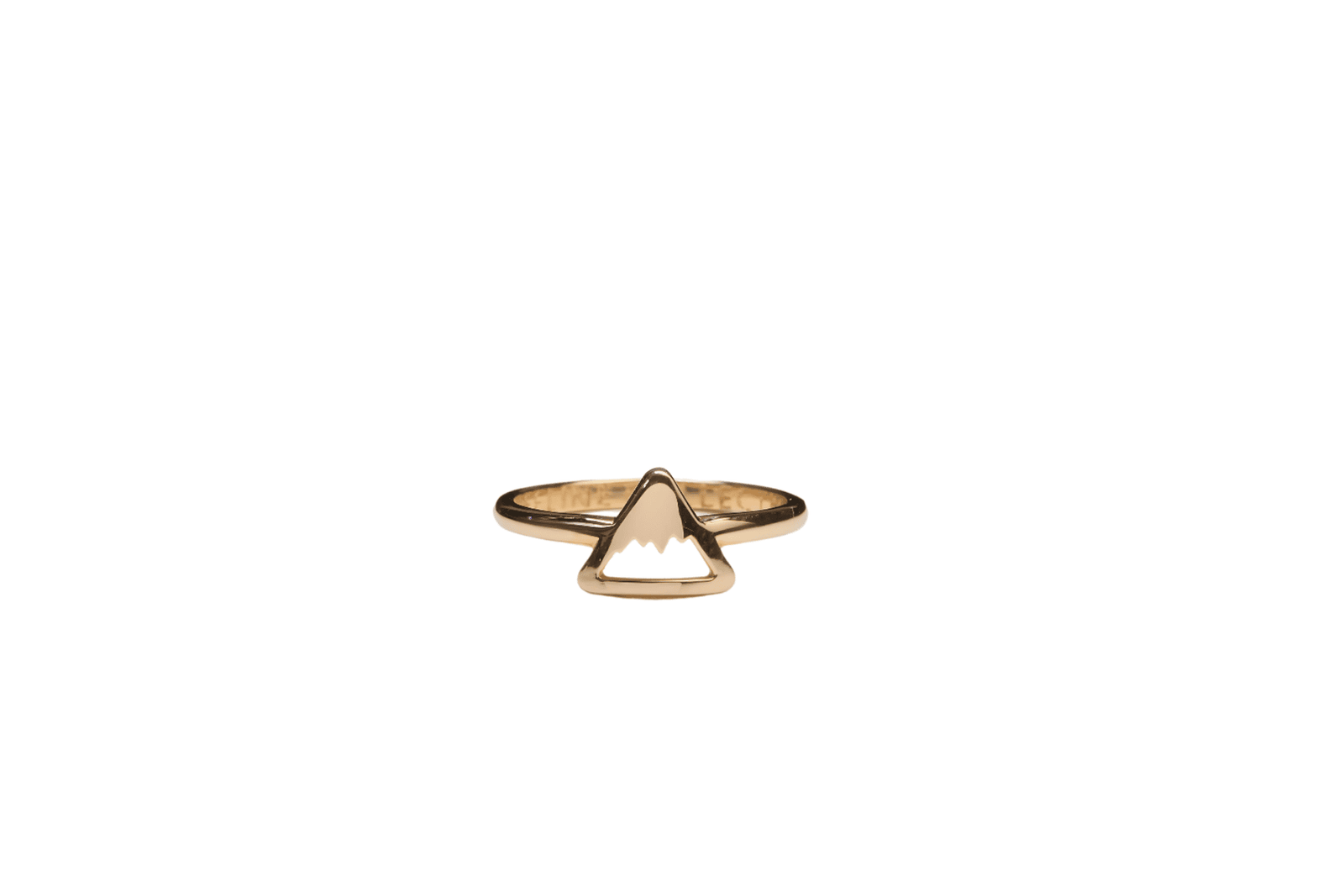 Gold Vermeil Mountain Ring