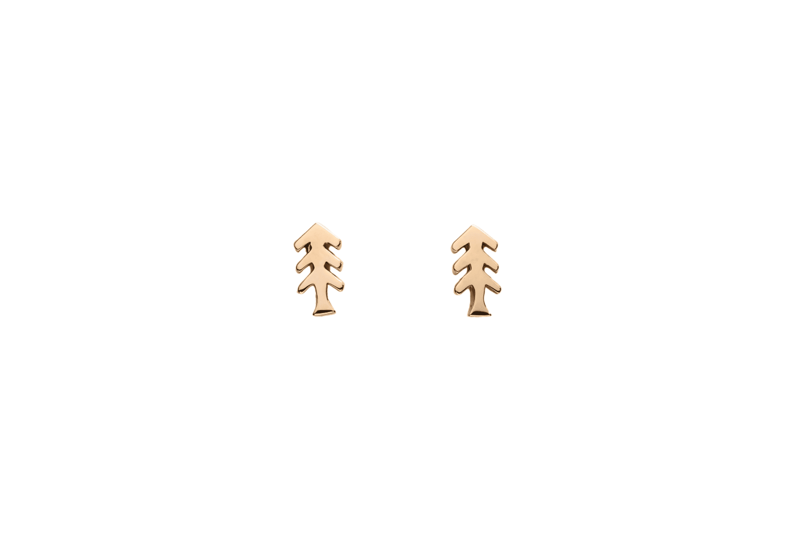 Gold Vermeil Tree Studs