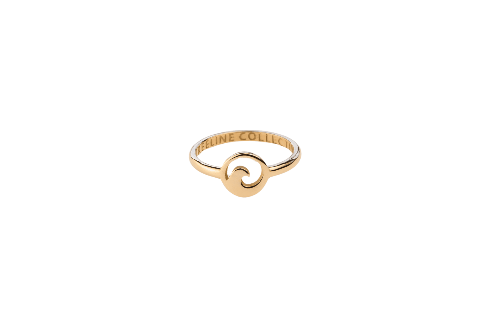 Gold Vermeil Wave Ring